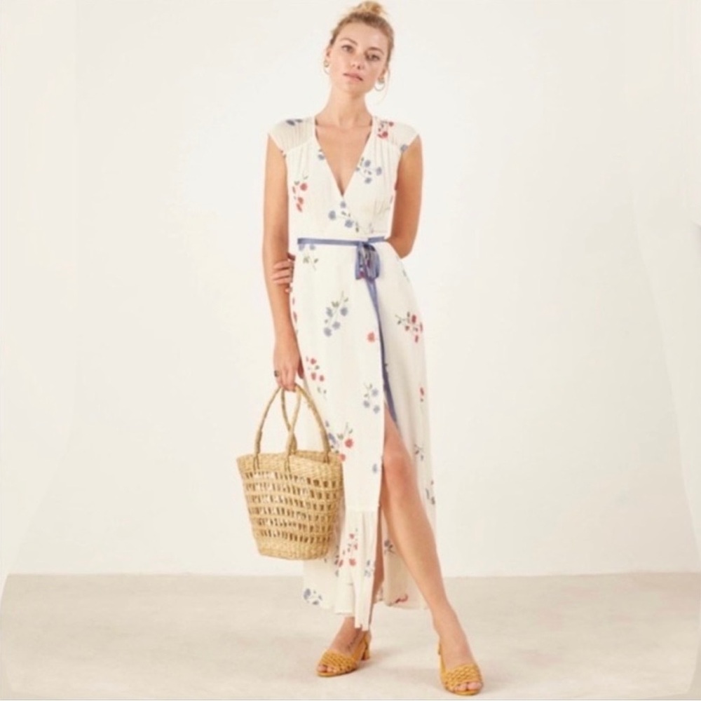Reformation Haven wrap dress